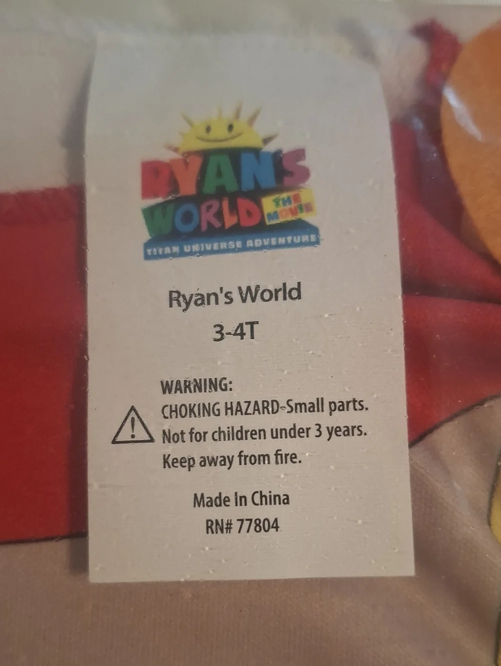 Ryan's World Costume